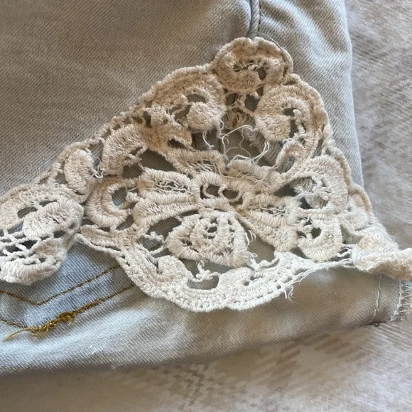 Jean Shorts with lace by Ardene - Picture 7 of 7